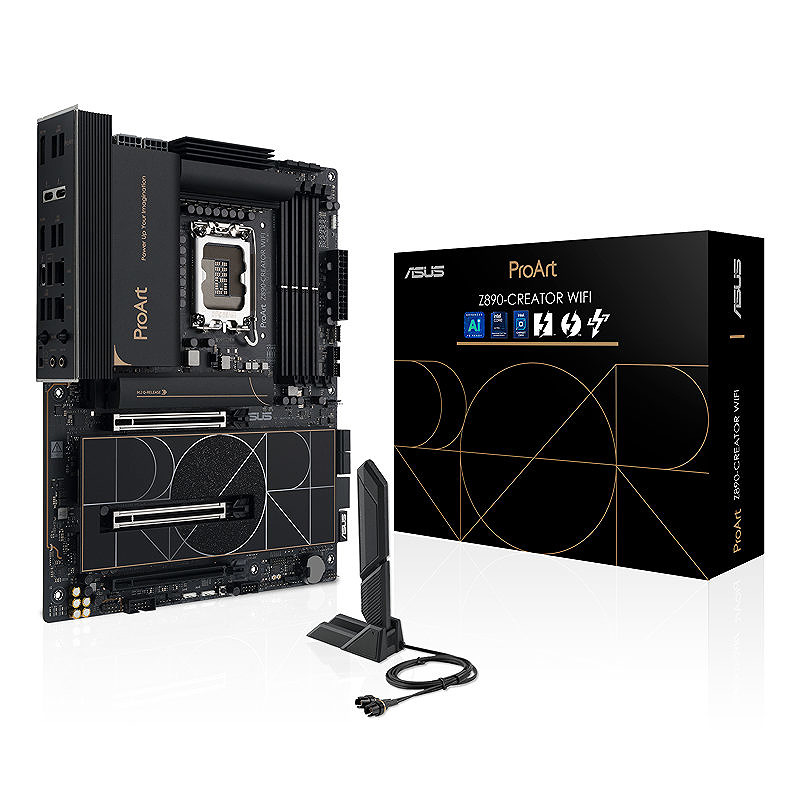 ASUS PROART Z890-CREATOR WIFI Intel Z890 LGA 1851 (Socket V1) ATX