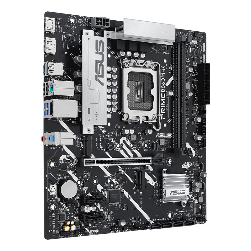 ASUS PRIME B860M-K Intel B860 LGA 1851 (Socket V1) micro ATX - Billede 2