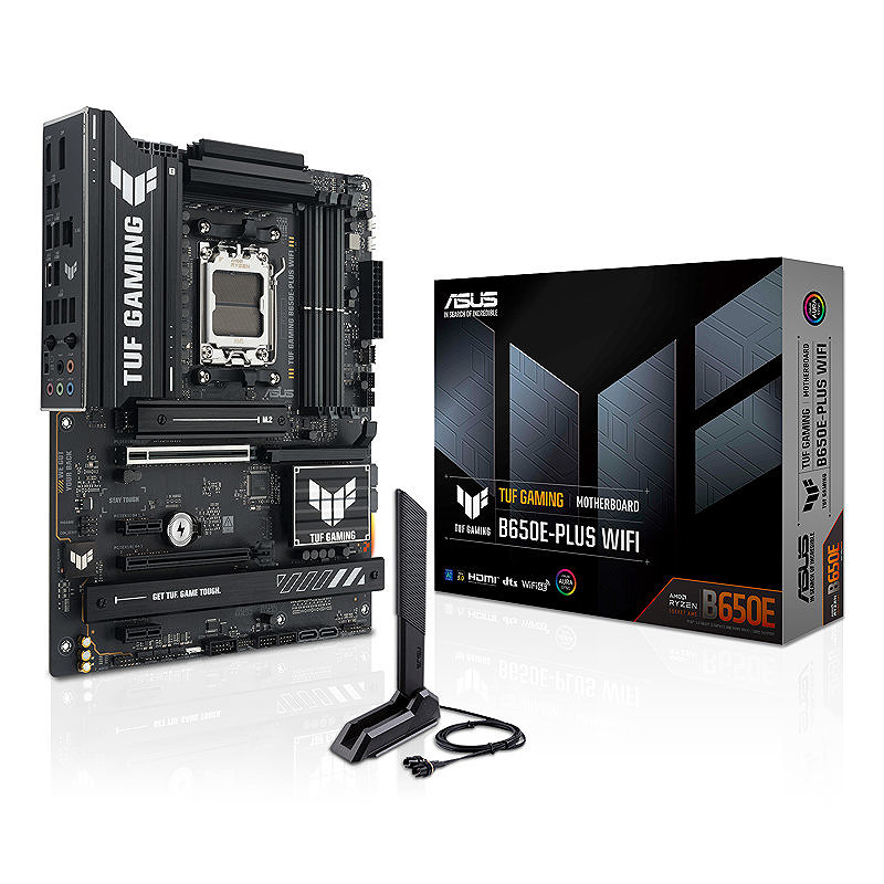 ASUS TUF GAMING B650E-PLUS WIFI AMD B650 Sokkel AM5 ATX