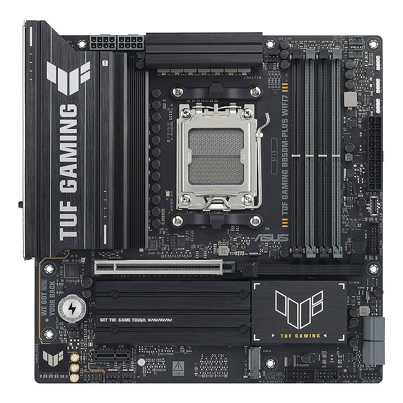 ASUS TUF GAMING B850M-PLUS WIFI7 AMD B850 Sokkel AM5 micro ATX