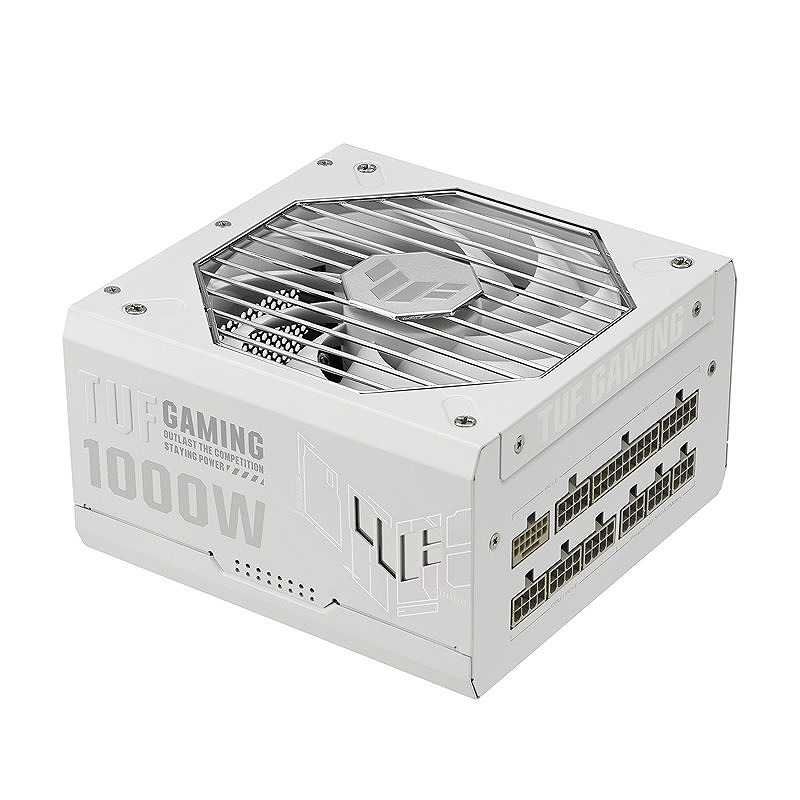 ASUS TUF Gaming 1000W Gold White Edition power supply unit