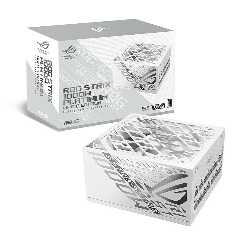 ASUS ROG -STRIX-1000P-GAMING-WHITE power supply unit - Billede 13