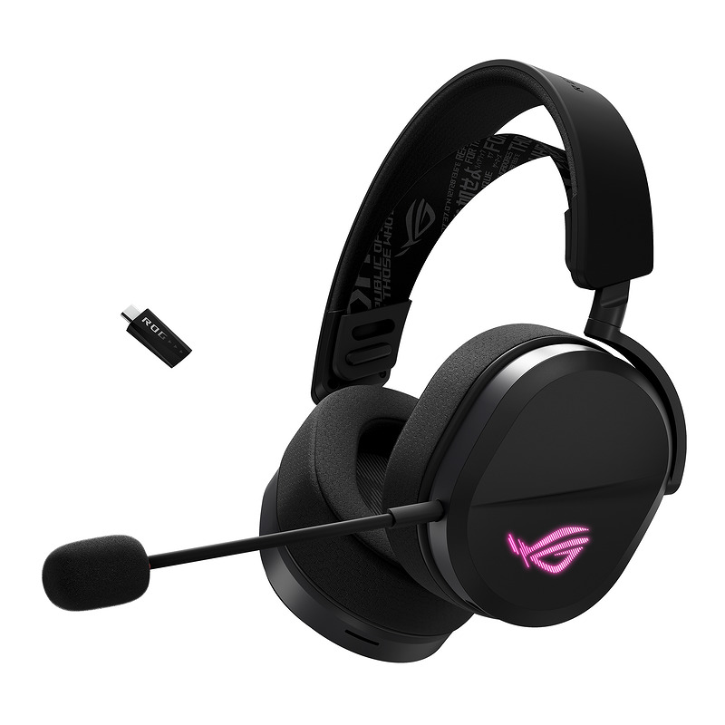 ASUS ROG Pelta Headset Kabel & trådløs Spil USB Type-C Bluetooth Sort