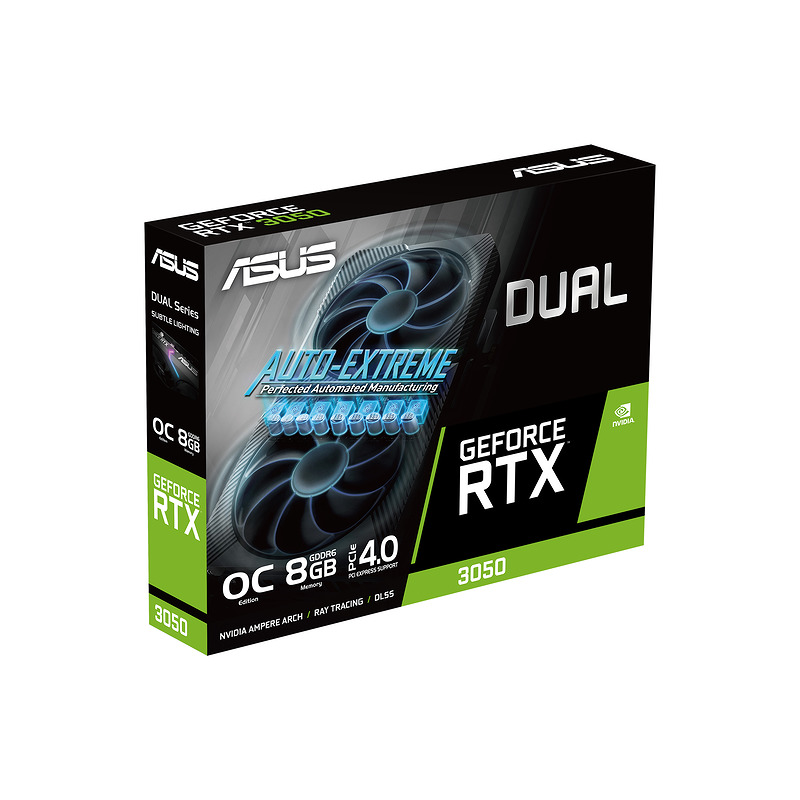 ASUS Dual -RTX3050-O8G-V2 NVIDIA GeForce RTX 3050 8 GB GDDR6 - Billede 12