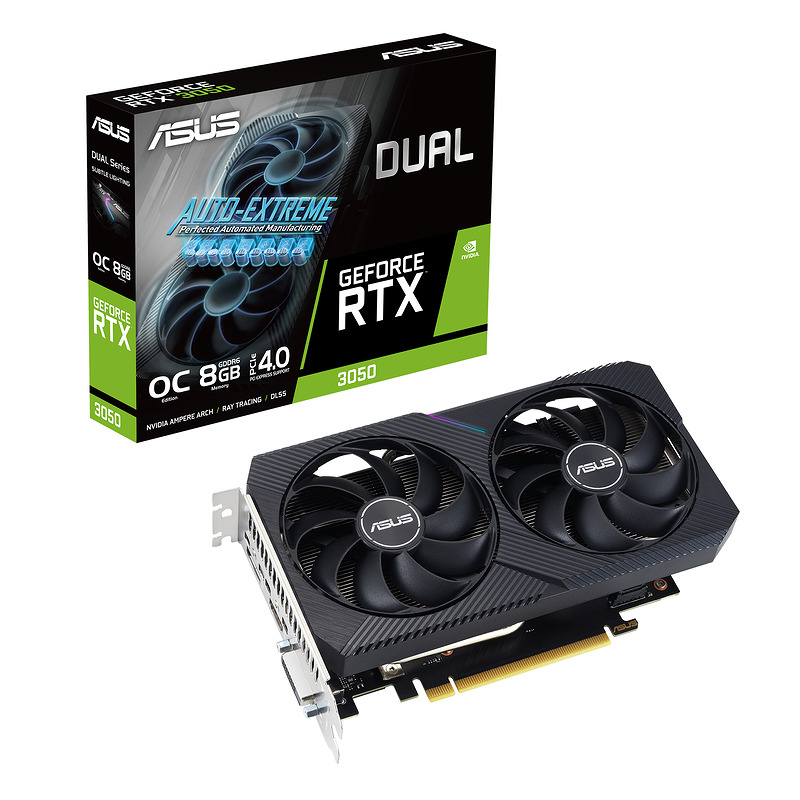 ASUS Dual -RTX3050-O8G-V2 NVIDIA GeForce RTX 3050 8 GB GDDR6 - Billede 13