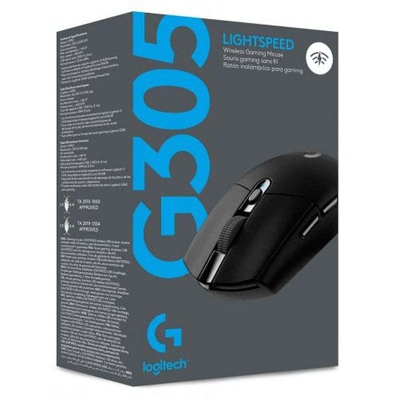 Logitech Mouse 910-005282 / G305 Lightspeed Black