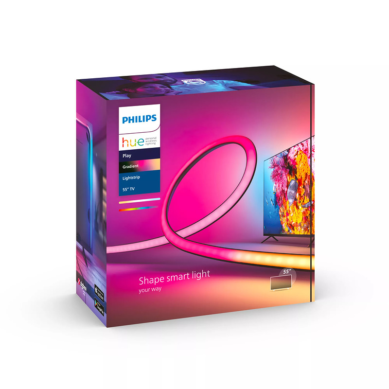 Philips Hue White and Color ambiance Play gradient lightstrip 55 tommer - Billede 8