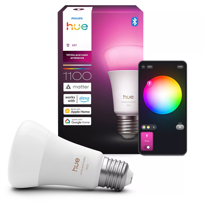 Philips Hue White and Color ambiance A60 - A60 pære - 1100 - 1-pak - Billede 3