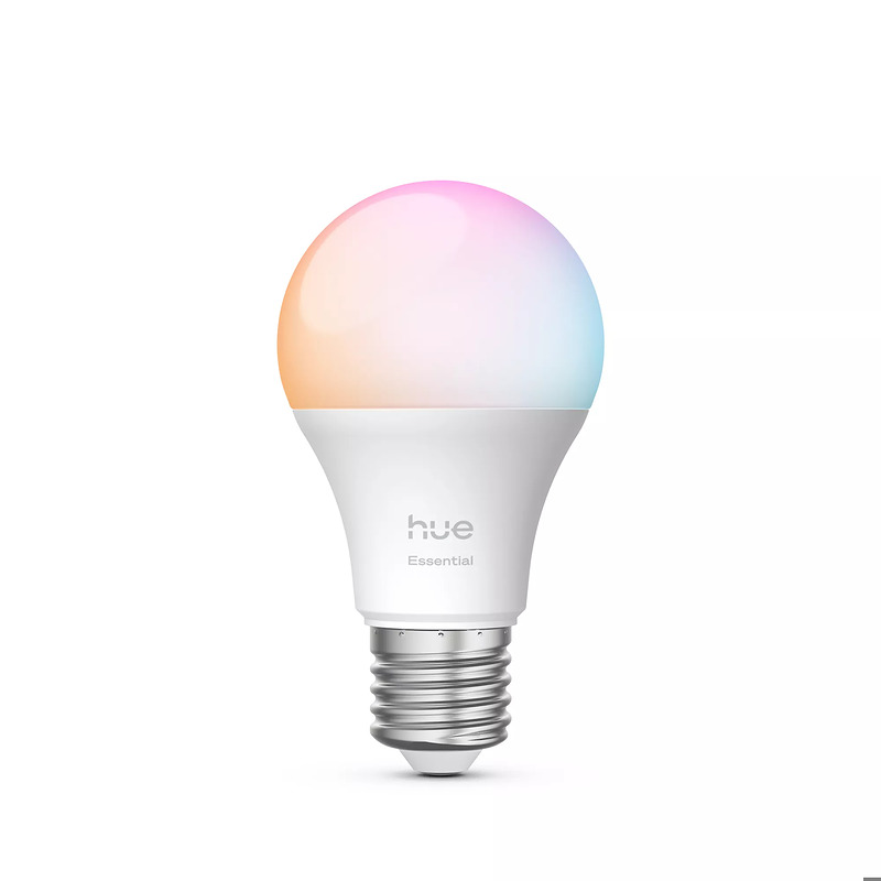 Philips Hue White and Color ambiance Essential A60 - E27 pære - 806 lm - 8 W - 1-pak