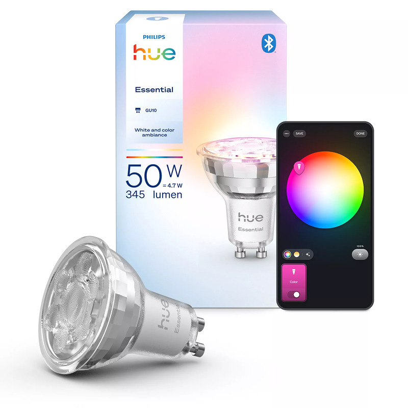 Philips Hue White and Color ambiance Essential GU10 - spots - 345 lm - 4,7 W - 1-pak - Billede 3