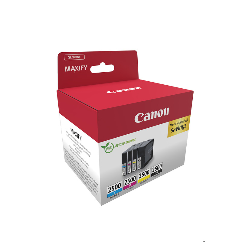 Canon 9290B006 blækpatron 4 stk Original Sort, Blå, Magenta, Gul - Billede 2