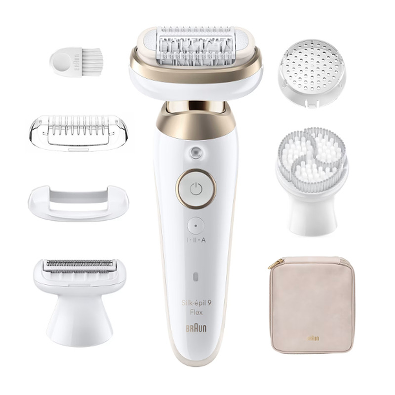 Braun Silk-épil 9 -060 3D 40 pincetter Guld, Hvid - Billede 2