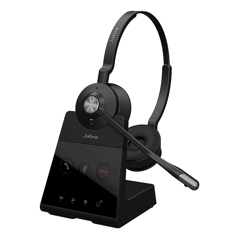Jabra Engage 65 SE Headset Trådløs Kontor/Callcenter Sort
