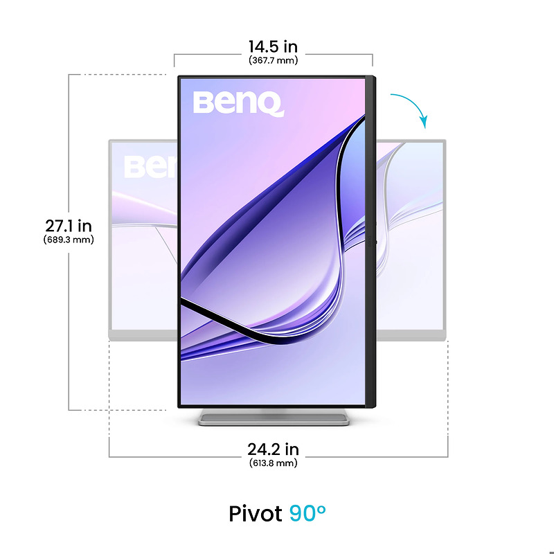 BenQ MA270UP computer monitor - Billede 5