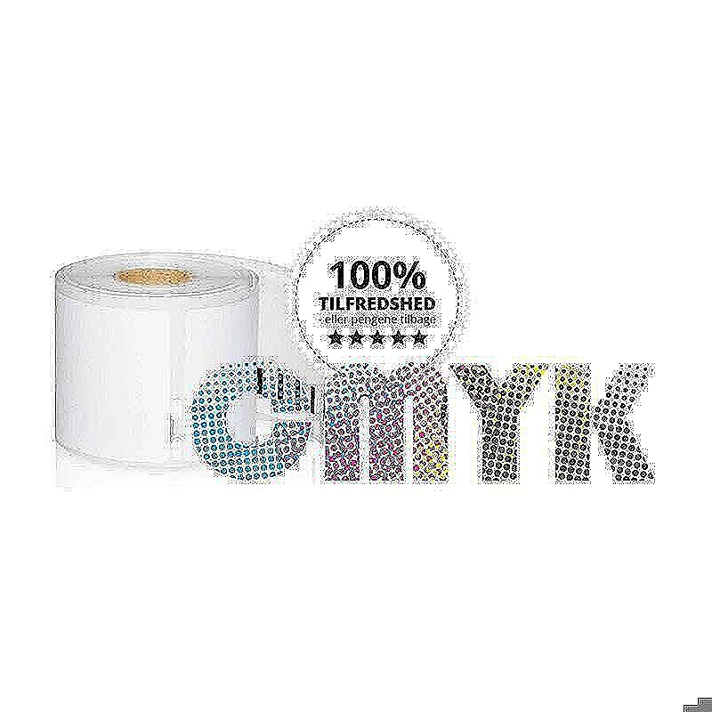 DYMO 11354 label CMYK Yellow komp.