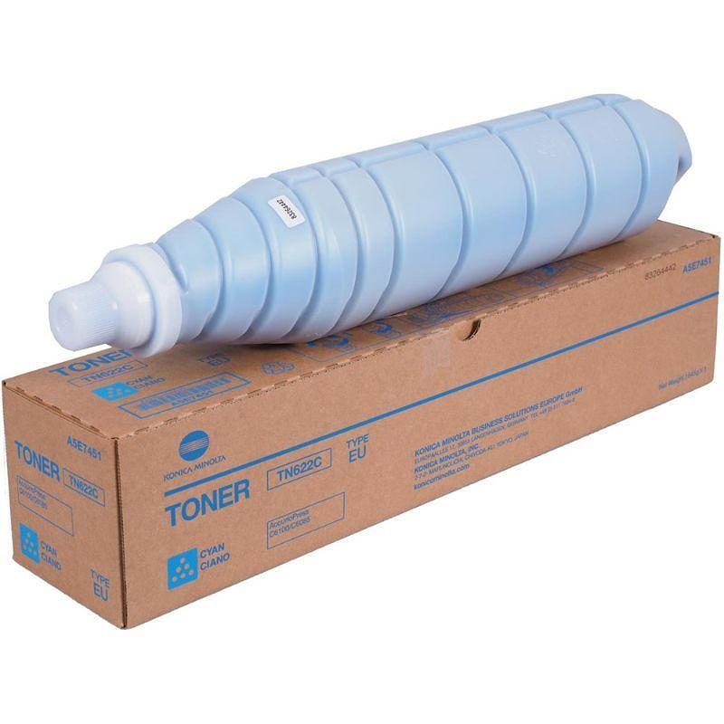 Konica Minolta Toner A5E7451 / TN622C Cyan (A5E745J)