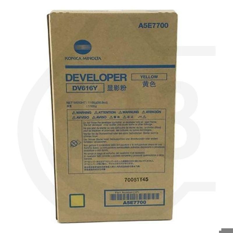Konica Minolta Developer unit A5E7700 / DV616Y Yellow