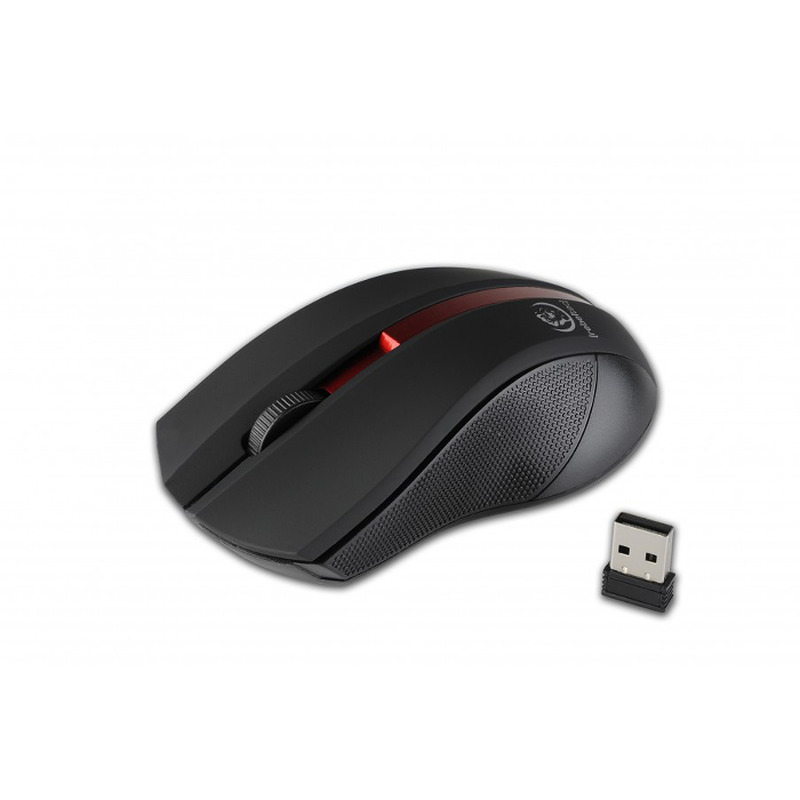 Rebeltec wireless mouse Galaxy black/red - Billede 2