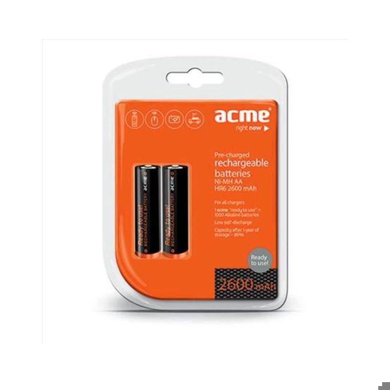 Batterier, AA R06 2600 mAh Genopladelig - Billede 3