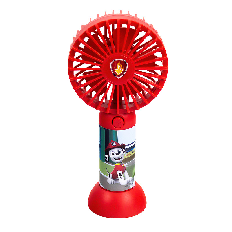 Paw Patrol children's fan red
