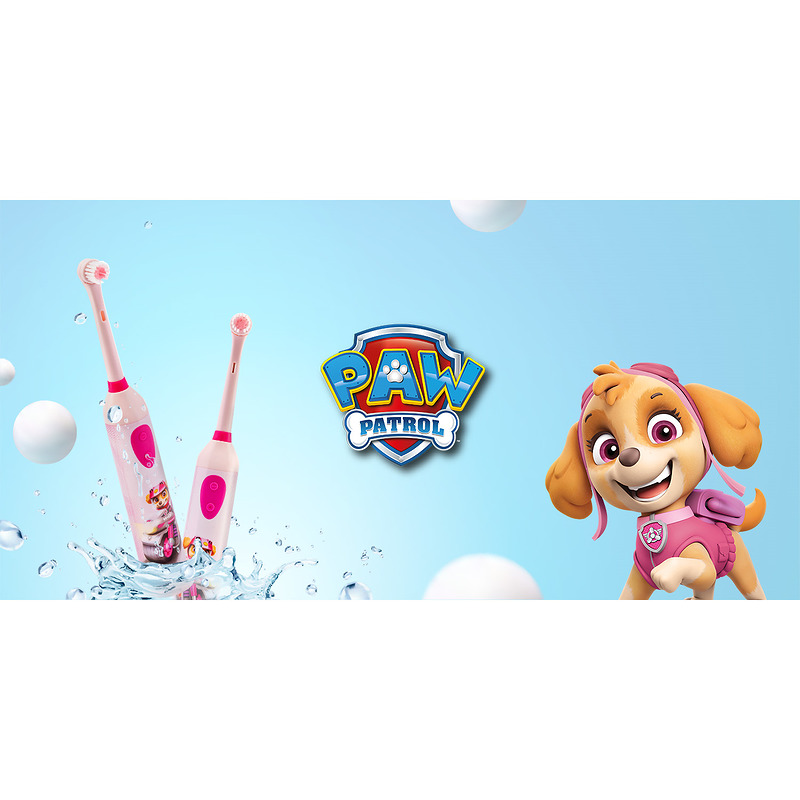 Paw Patrol Kids' Oscillating Toothbrush MOTO Pink - Billede 3