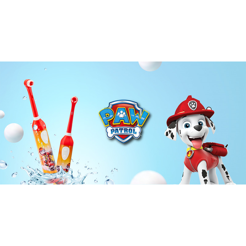 Paw Patrol Kids' Oscillating Toothbrush MOTO Red - Billede 3