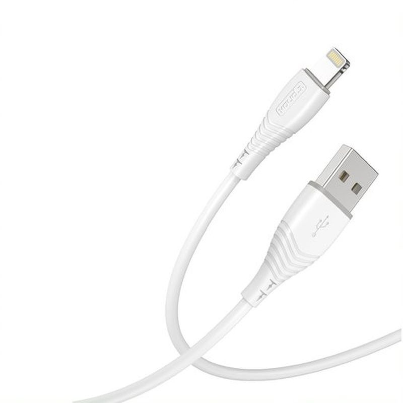 CABLE T-PHOX NATURE LIGHTNING WHITE 1.2M 3A - Billede 2