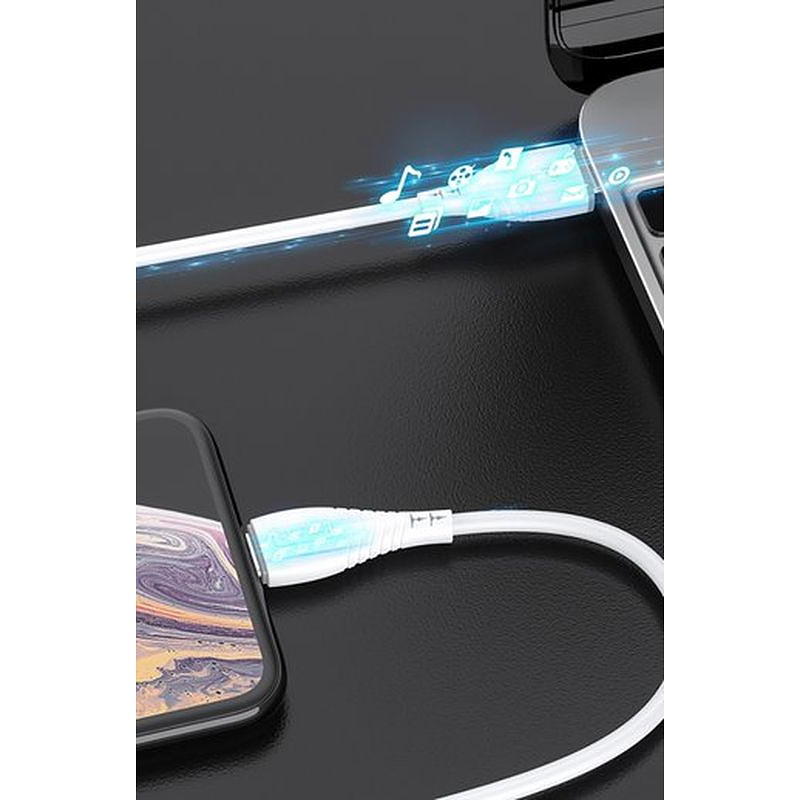 CABLE T-PHOX NATURE TYPE-C WHITE 1.2M 3A - Billede 5