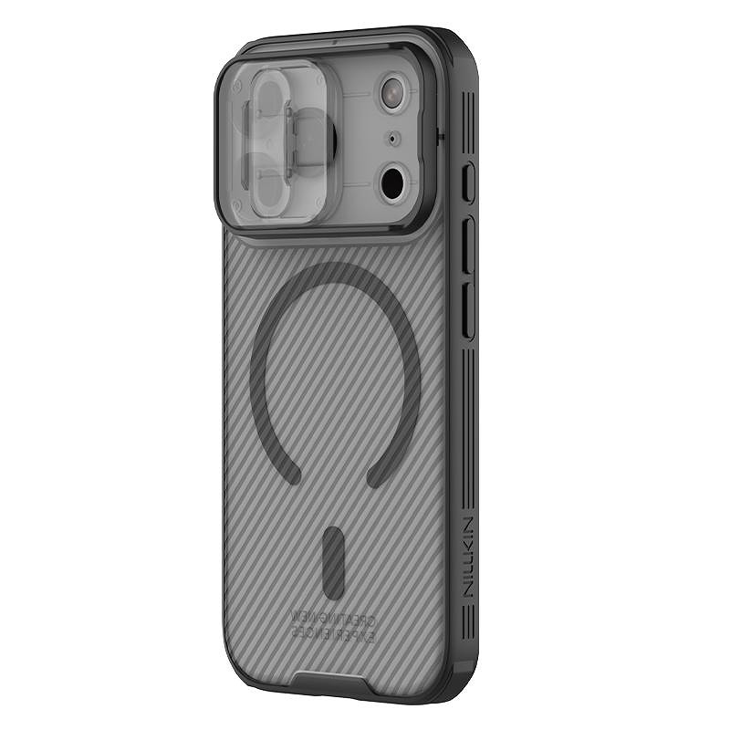 Nillkin Camshield Pro Magnetic case for iPhone 17 Pro / 18 Pro transparent black - Billede 2