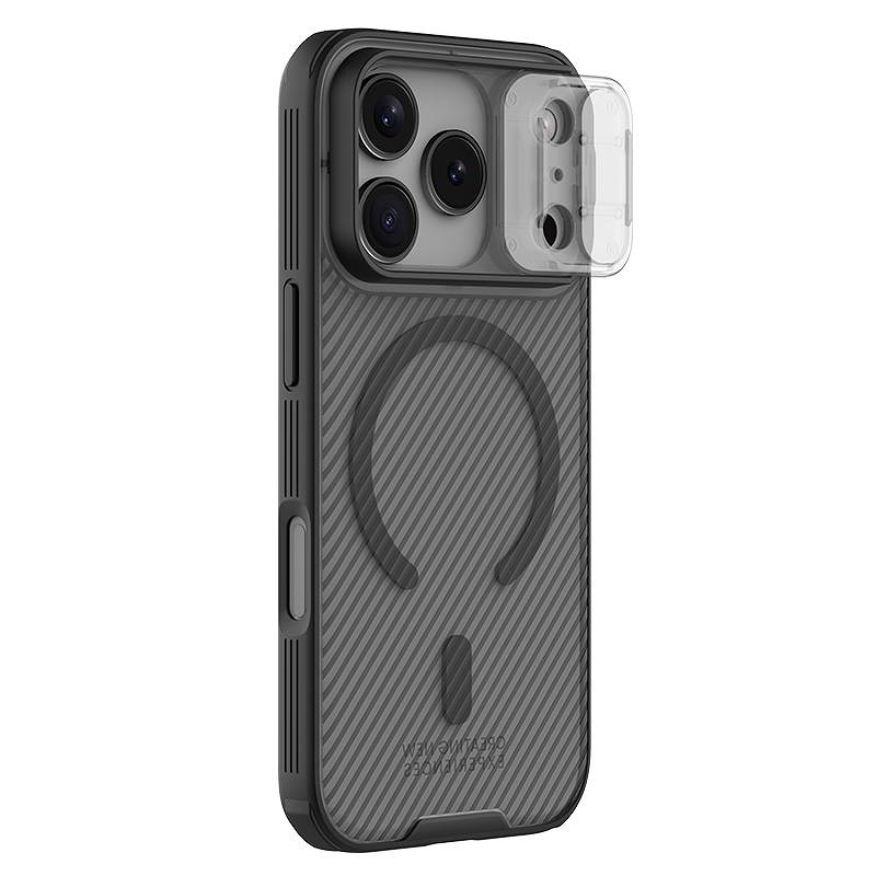 Nillkin Camshield Pro Magnetic case for iPhone 17 Pro / 18 Pro transparent black - Billede 3