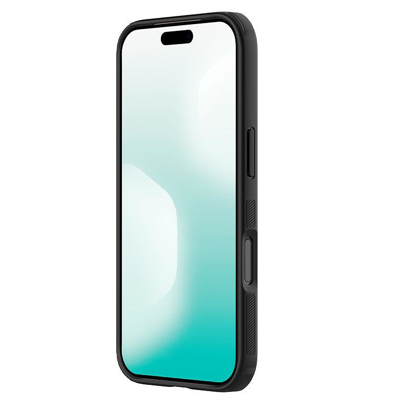 Nillkin Super Frosted Shield PRo Magnetic case for iPhone 17 Pro / 18 Pro transparent black - Billede 4