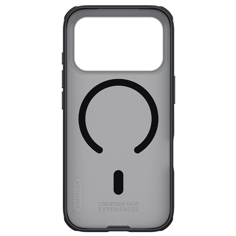 Nillkin Super Frosted Shield PRo Magnetic case for iPhone 17 Pro / 18 Pro transparent black - Billede 5