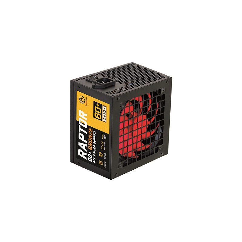 Rebeltec ATX Power Supply RAPTOR 500W 80+ Bronze, Single Rail, DC-DC - Billede 2