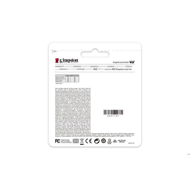 Kingston Technology DataTraveler 64 GB Kyson USB Flash-drev - Billede 5