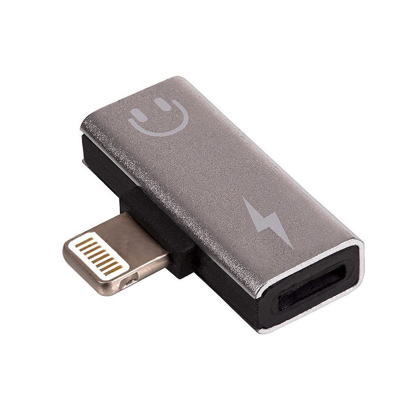 Akyga adapter AK-AD-64 Lightning (m) / Lightning (f) / Lightning (f) - Billede 2