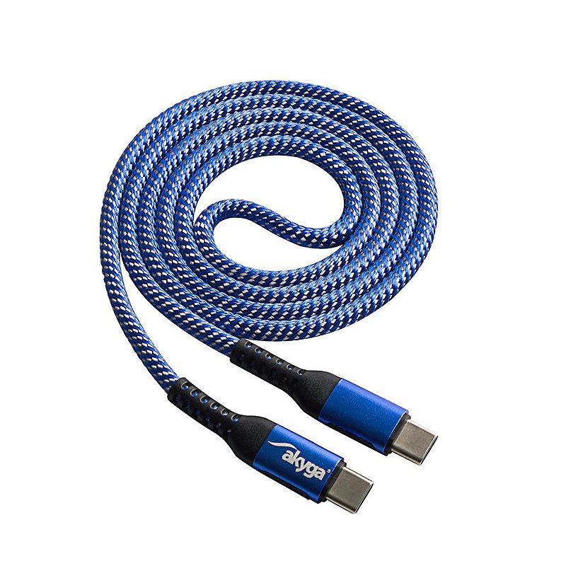 Akyga cable USB AK-USB-37 USB type C (m) / USB type C (m) ver. 2.0 100W 1.0m