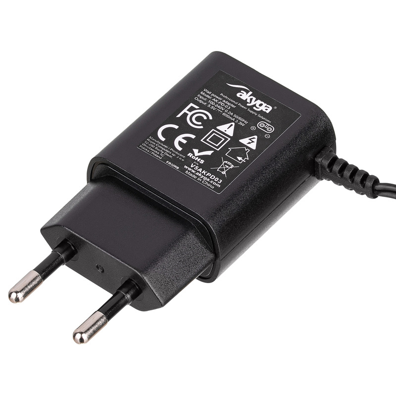 Akyga power supply AK-PD-03 5.5V / 600mA 3.3W plug Karcher - Billede 3