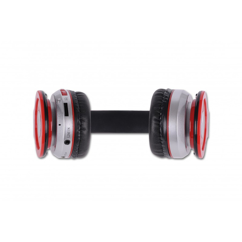 Rebeltec Bluetooth headphones Crystal red - Billede 3