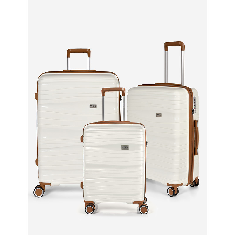 RW Travel Alfrida Collection 3-sæt Kufferter Hvid - Billede 3