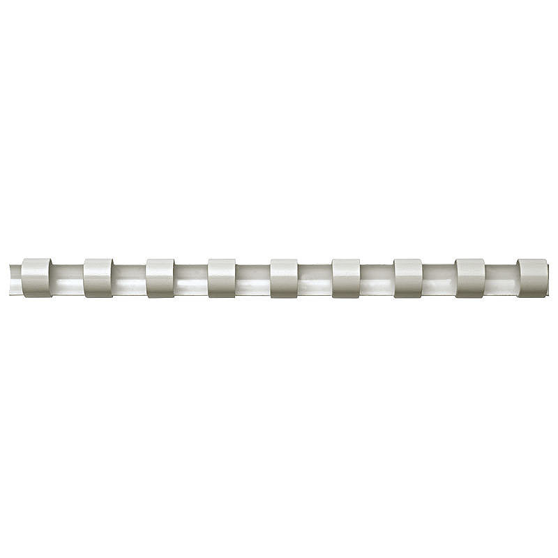 Plast Spiralryg 50st 28mm Hvid
