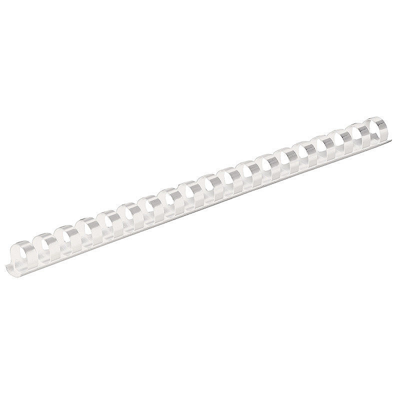 Plast Spiralryg 100st 14mm Hvid