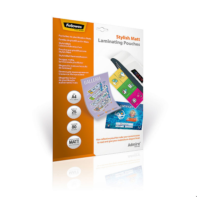 Fellowes 5602101 plastlomme 25 stk