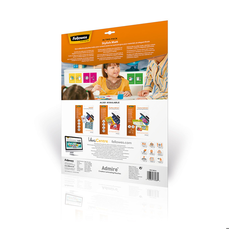 Fellowes 5602201 plastlomme 25 stk - Billede 2