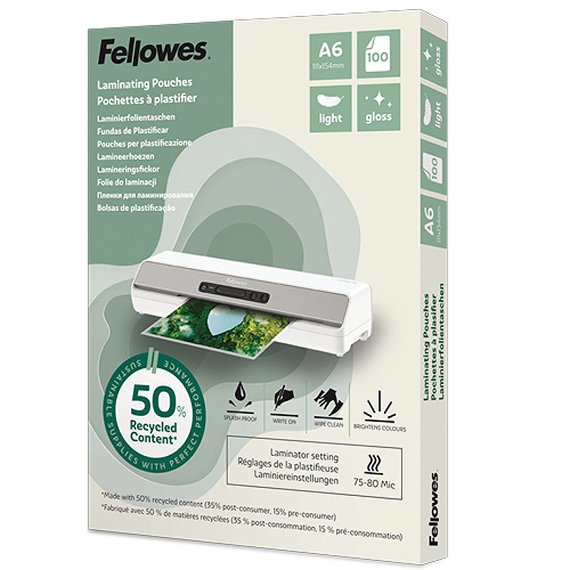 Fellowes 100143441 plastlomme 100 stk