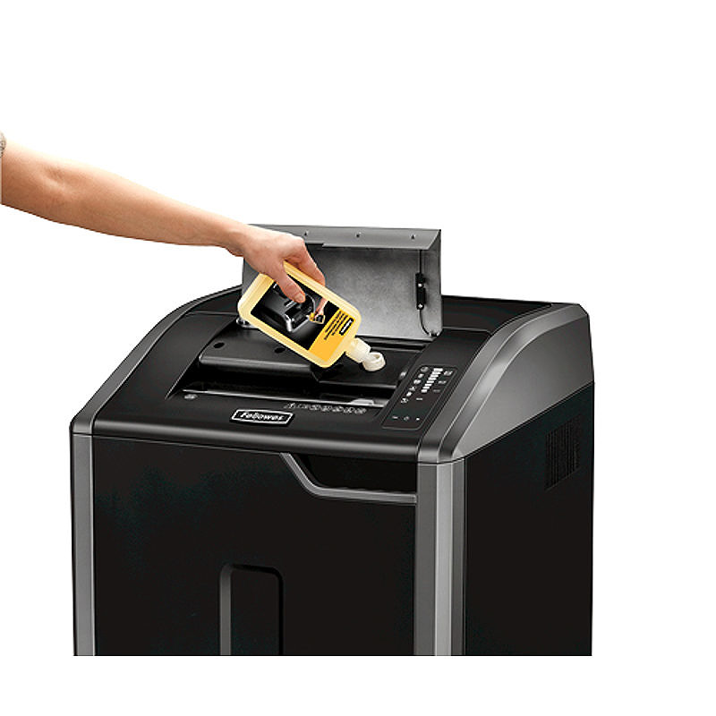 Fellowes 425Ci papirmakulator Krydsmakulering 30 cm Sort, Sølv - Billede 3