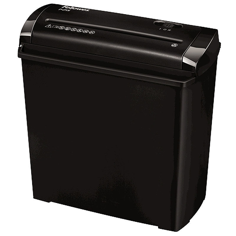 Fellowes P-25S papirmakulator Stribe makulering 22 cm Sort, Grå