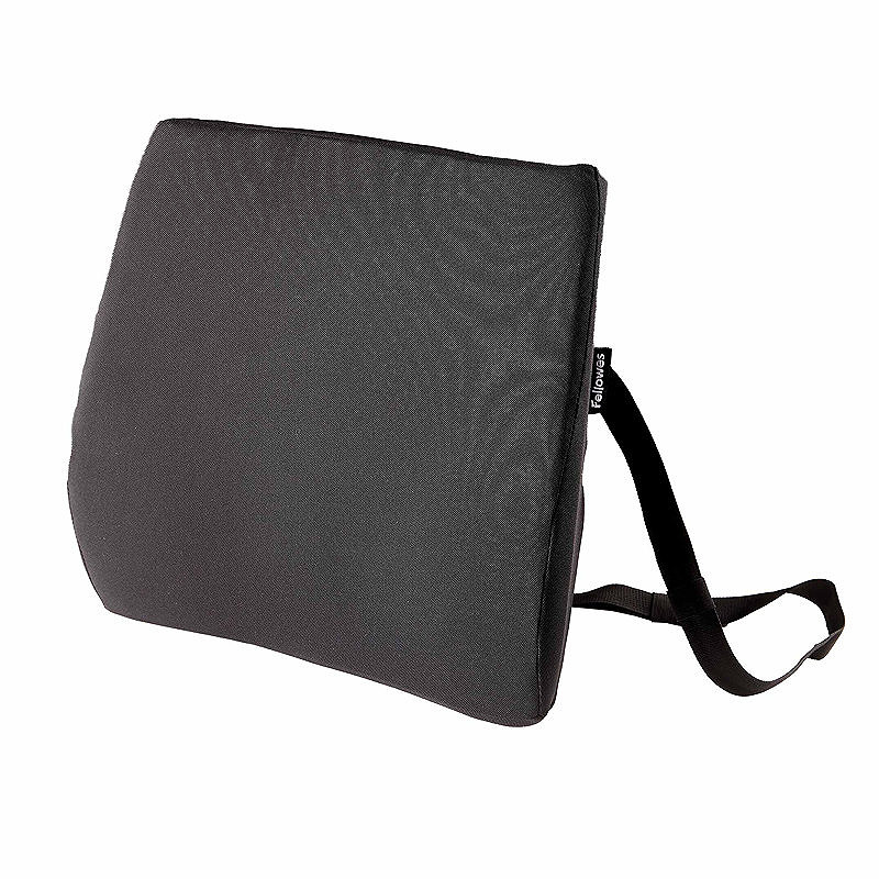 Fellowes Breyta Comfort Cushion Back Support For Office Chair Black - 100119852 Sort