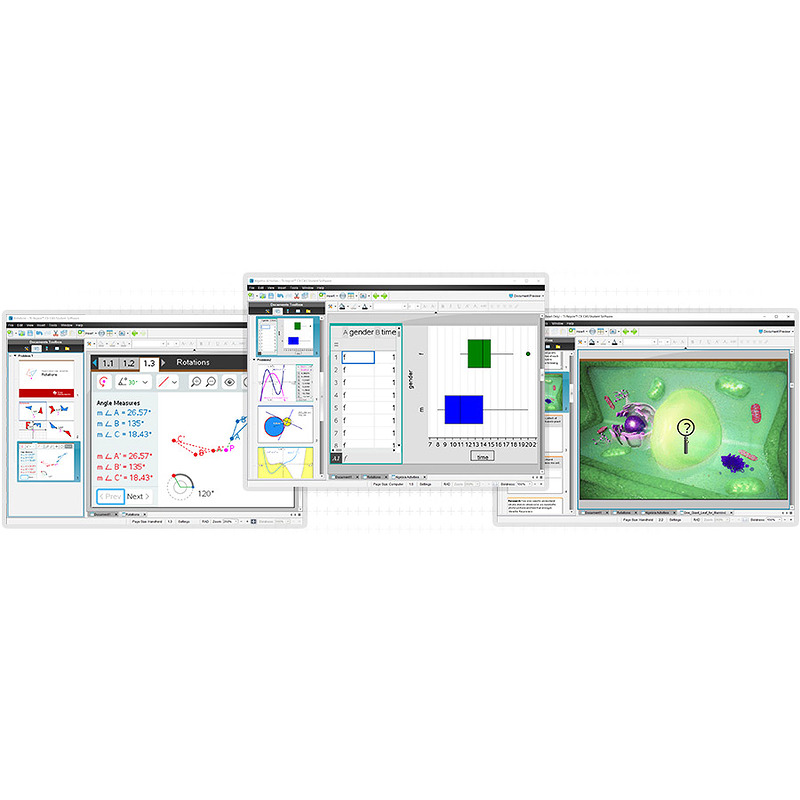Texas Software TI-Nspire CX CAS Student 1 År - Billede 2