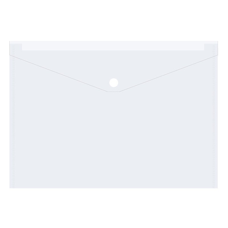 Kuvertmappe A4 Uhullet Transparent
