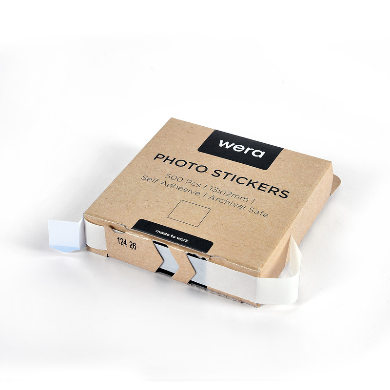 Wera Fotooblater 500 Pack Hvid